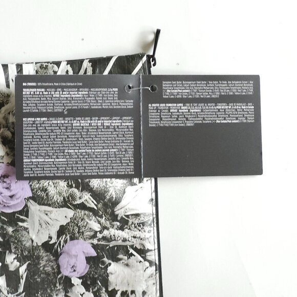 URBAN DECAY Cosmetic Bag with Samples Urban Decay Vice Lipstick All Nighter NEW - Picture 9 of 11